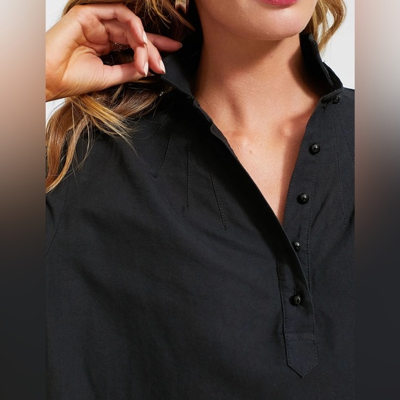 Tuckernuck Pomander Place Black Polly Dress Plus Size XXL LBD - Picture 9 of 9